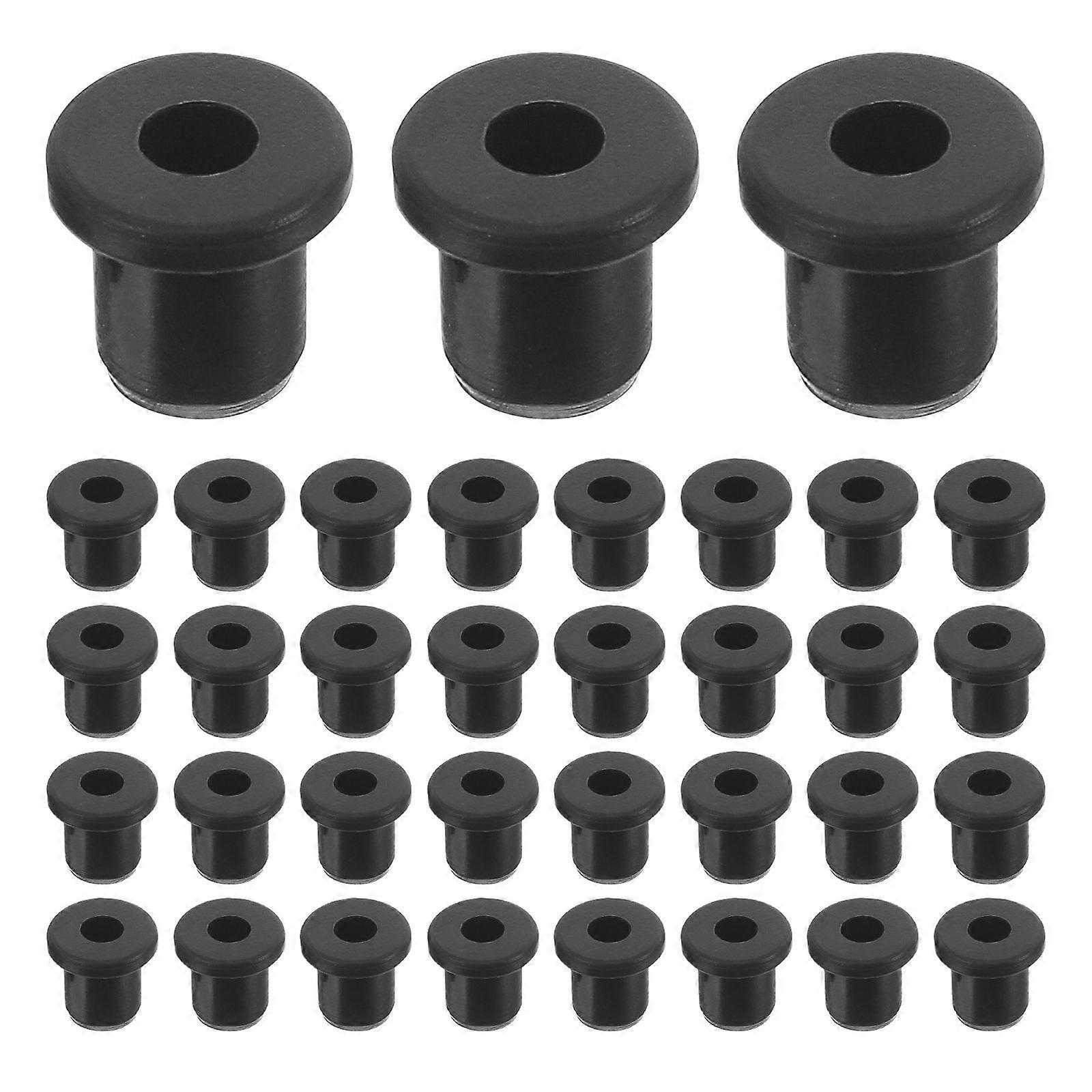 200 Pcs Silicone T-Shaped Grommet Plugs For Cable Protection Sleek Design For Home Wiring Systems