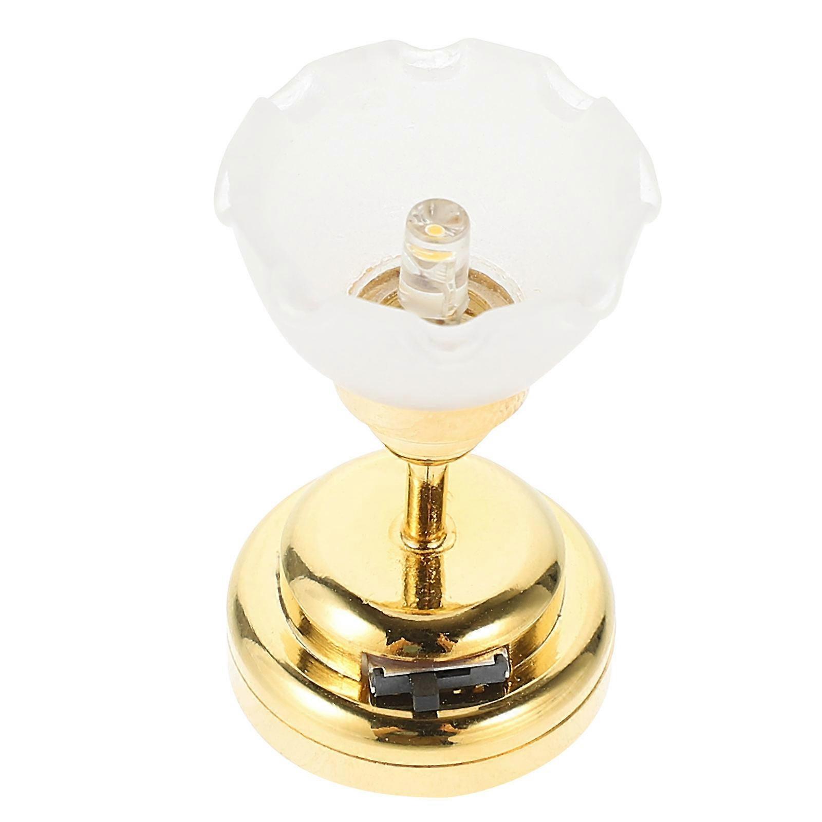 2Pcs Doll House LED Ceiling Lamp for Decoration Mini Pendant Lighting