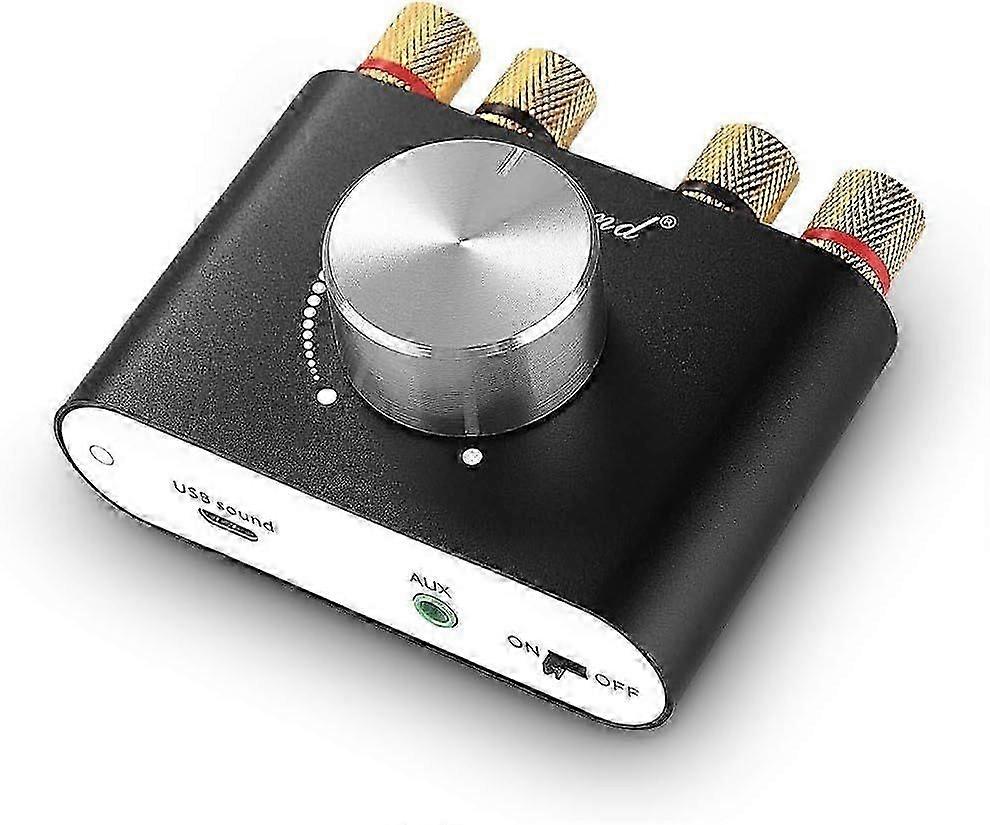 2025 Newest Nobsound Mini Bluetooth 5.0 Power Amplifier, Stereo Hi-Fi Digital