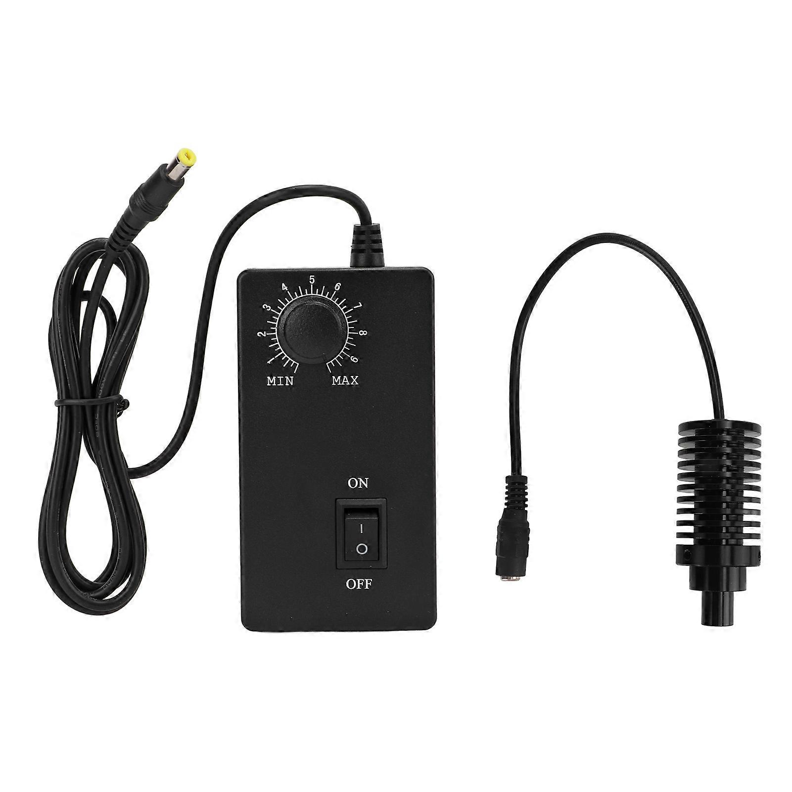 Microscope Coaxial LED Light 0-5W Adjustable Brightness 20-60mm