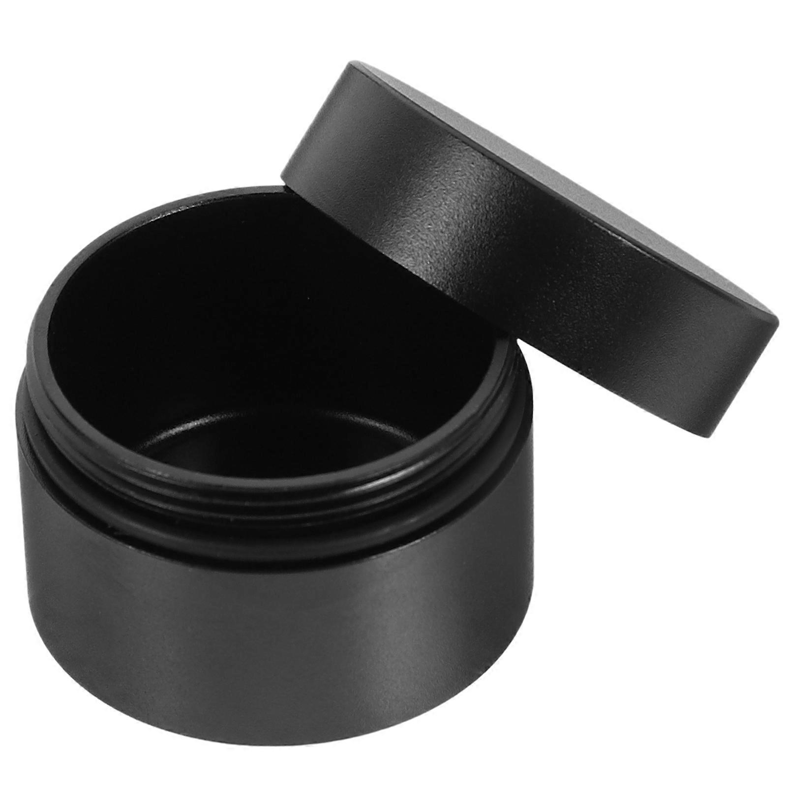 Moisture-Proof Case Dispenser For Accessories Black Small Storage For Weekend Trips 2Pcs