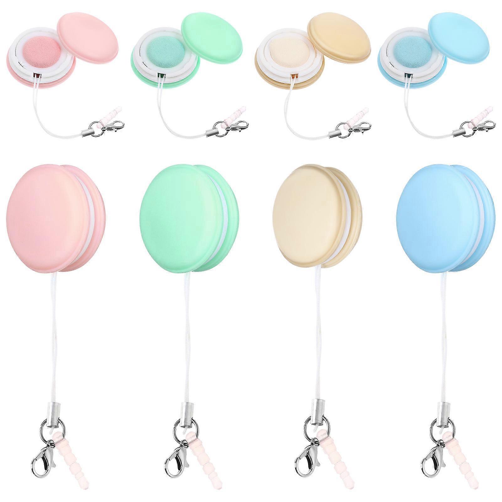 Phone Screen Cleaner Wipes Macaron Shape for Cleaning 16Pcs Set