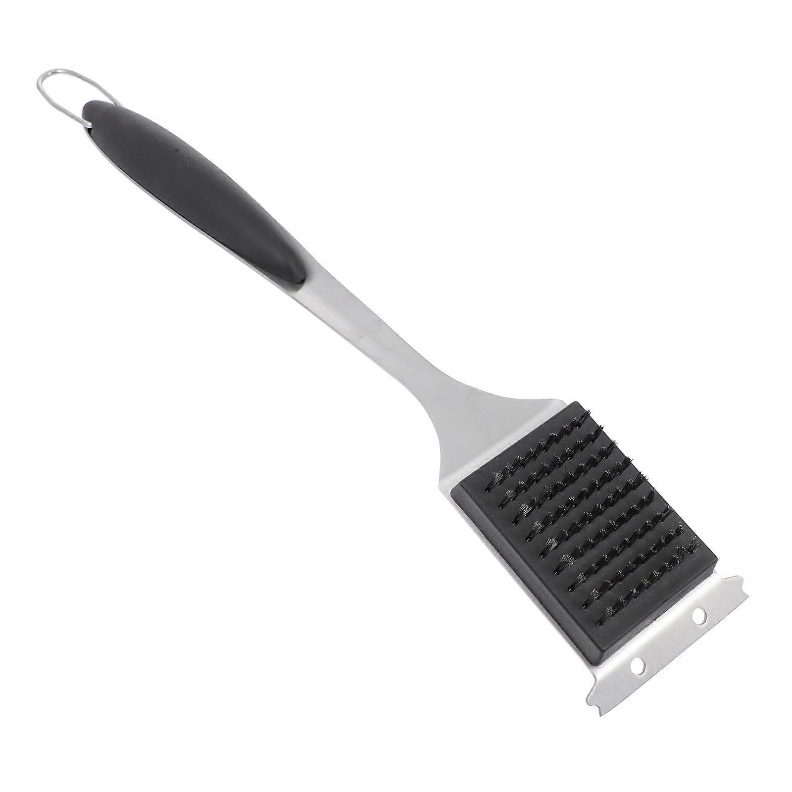 Silver Grill Bbq Cleaning Brush for Cleaning Use Portable Tool