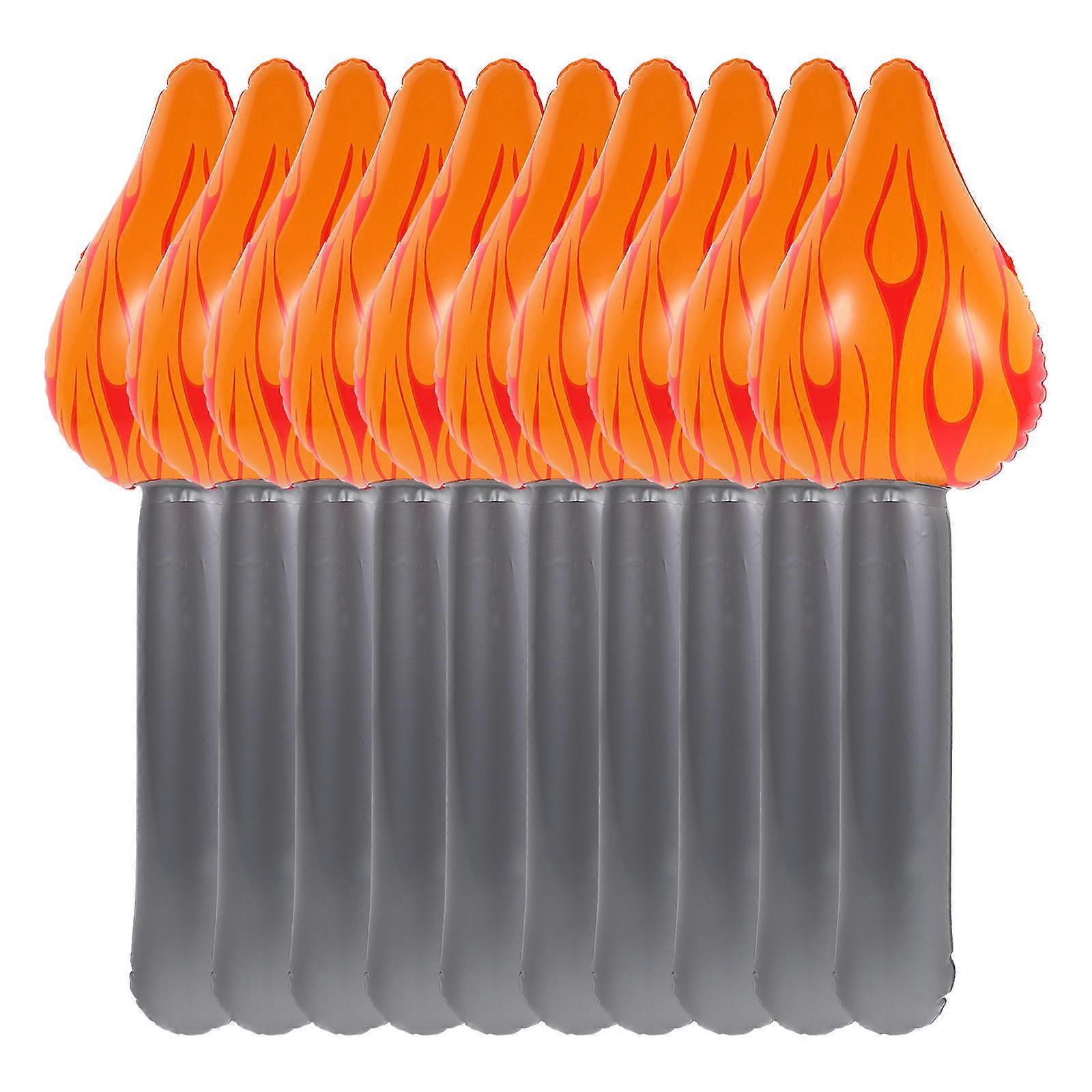 Inflatable Torch Toy 10Pcs Multi PVC Event Party Toys for Kids
