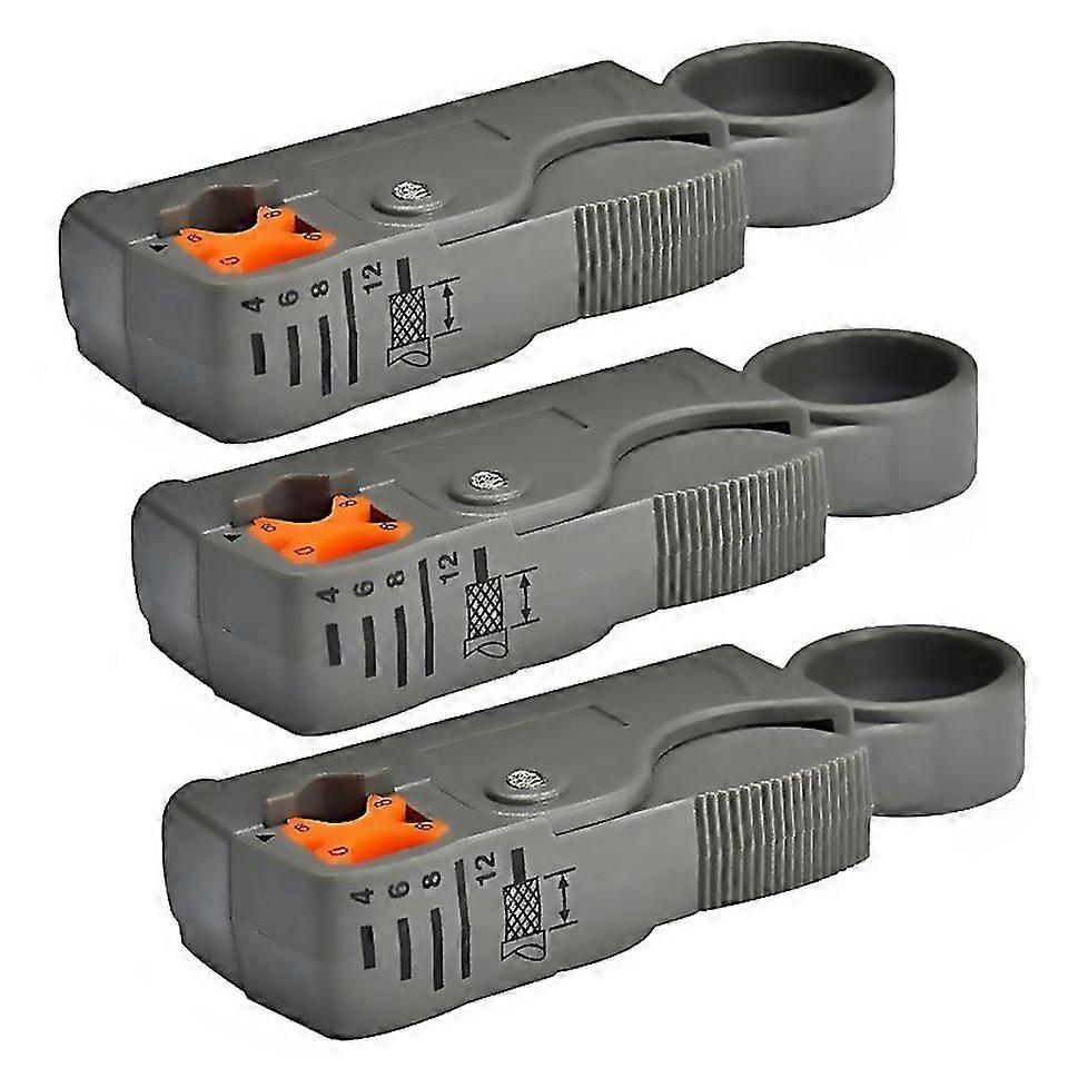 For 3 Pcs Coaxial Cable Stripper Stripping Pliers Cable Stripping
