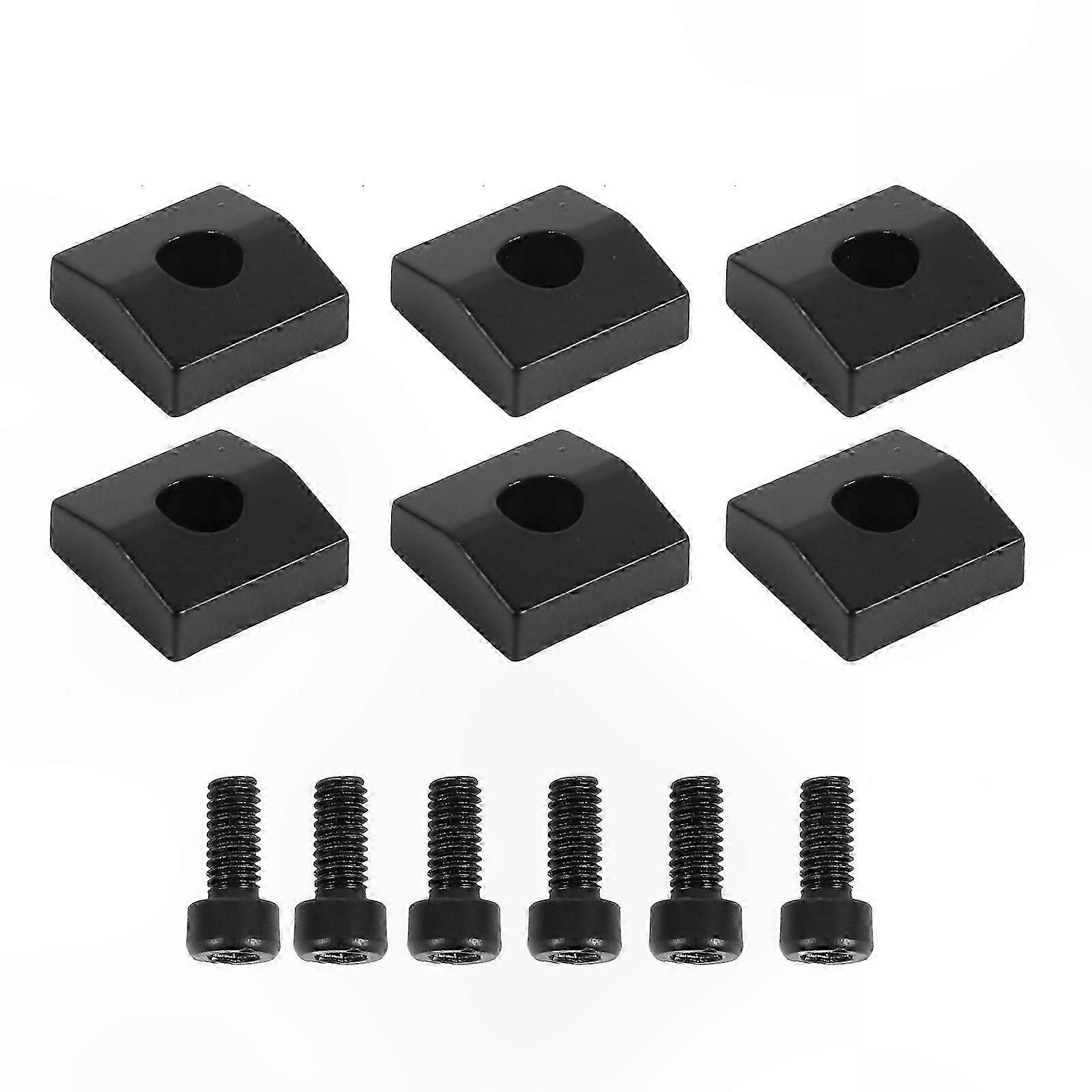 Guitar Tremolo Bridge System with Locking Nut, Durable Iron Alloy Construction