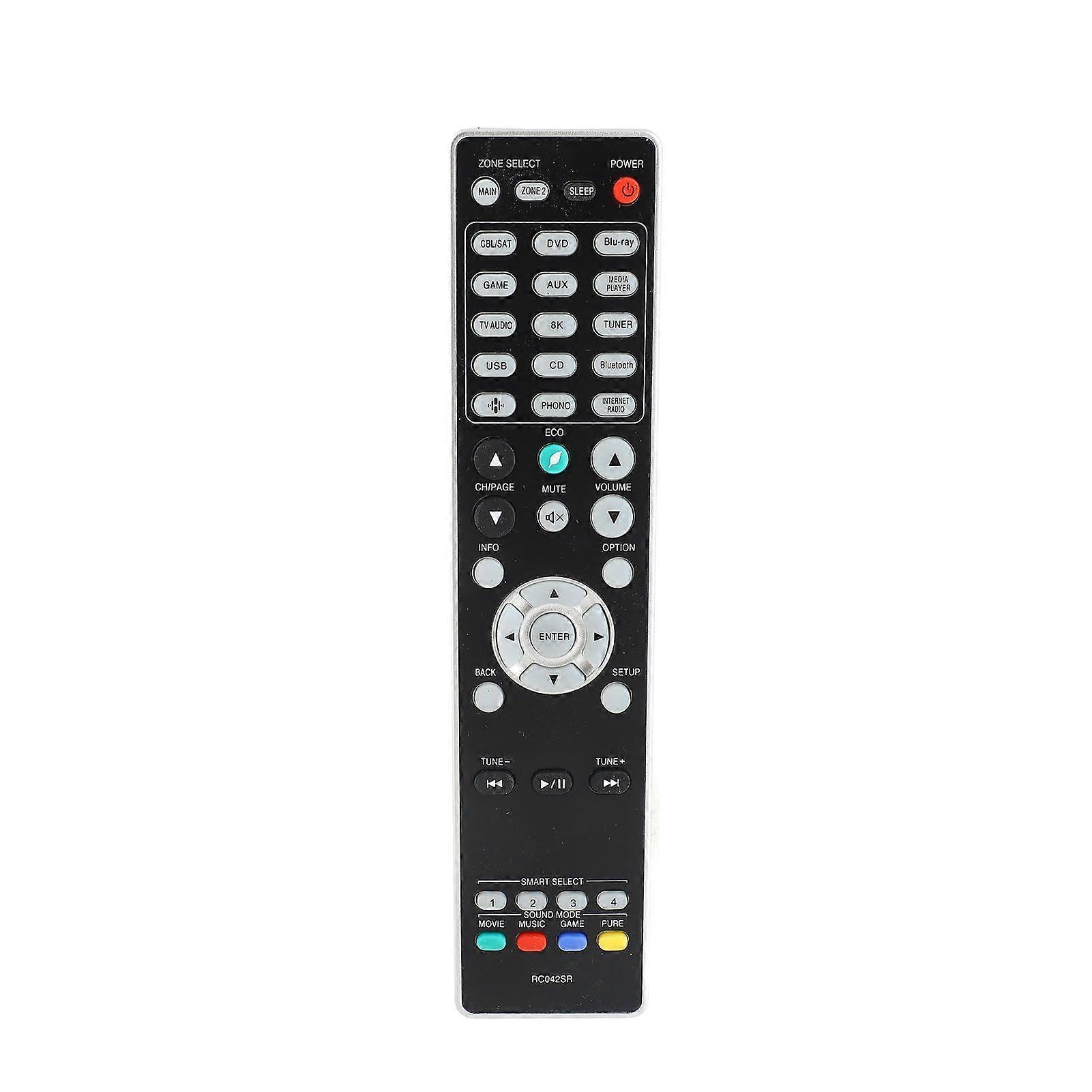 RC042SR Remote Control Replacement AV Receiver Remote for SR5015 SR5015OM SR6015 NR1711 SR5015DAB RC043SR SR7015