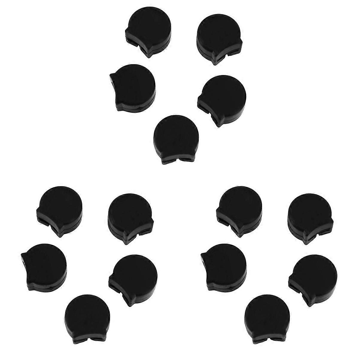 5PCS Clarinet Hardware Thumb Rest Cushion Protector Soft Rubber,Black