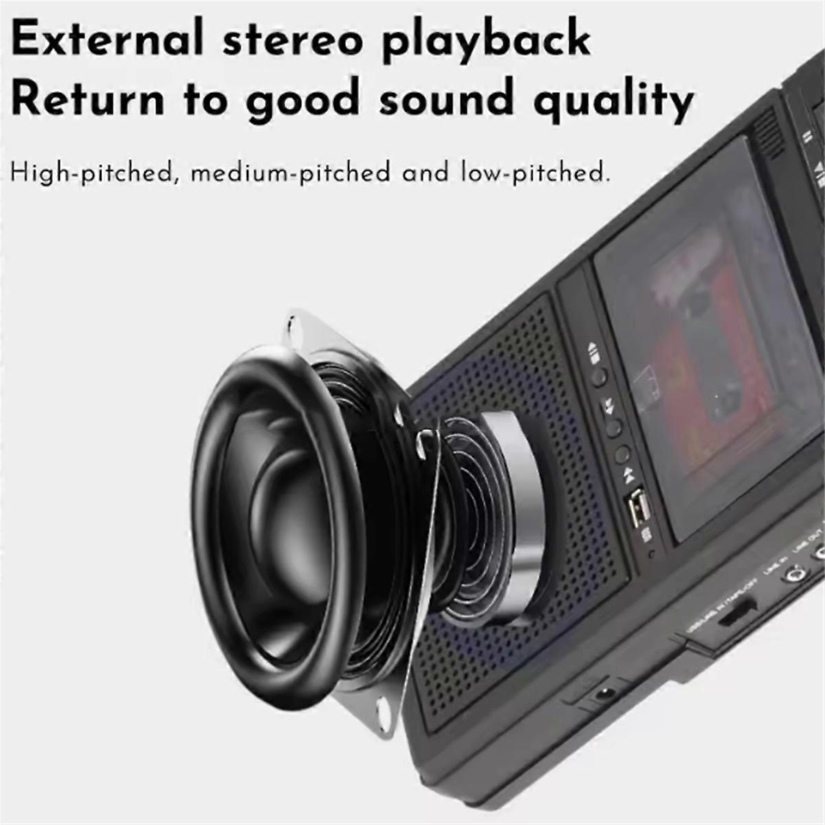 Multifunction Portable Handheld Tape USB Player Cassette Recorder