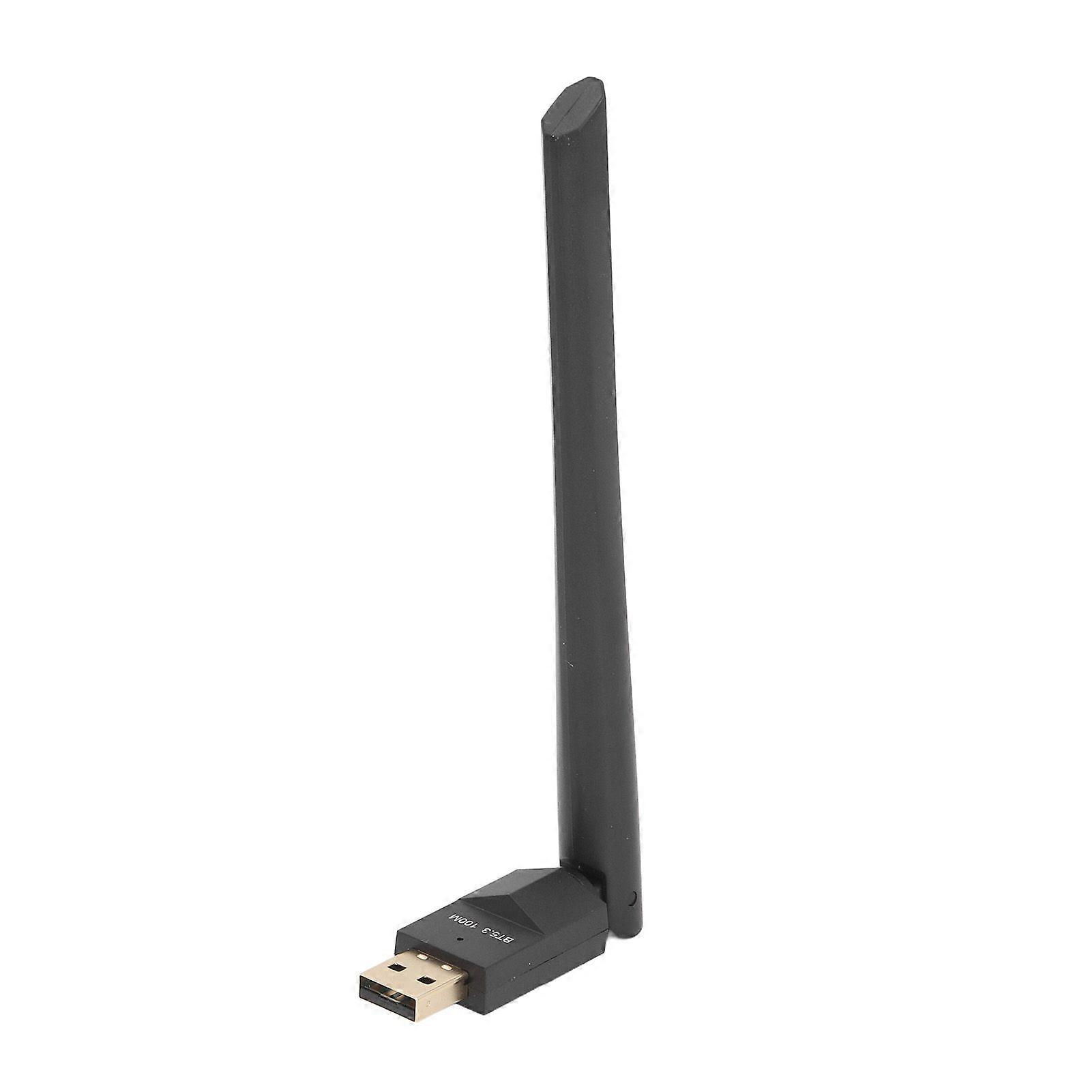 USB BT 5.3 Adapter 100 Meters Long Range Wireless BT Dongle Transmitter Receiver for Windows 8.1 10 11