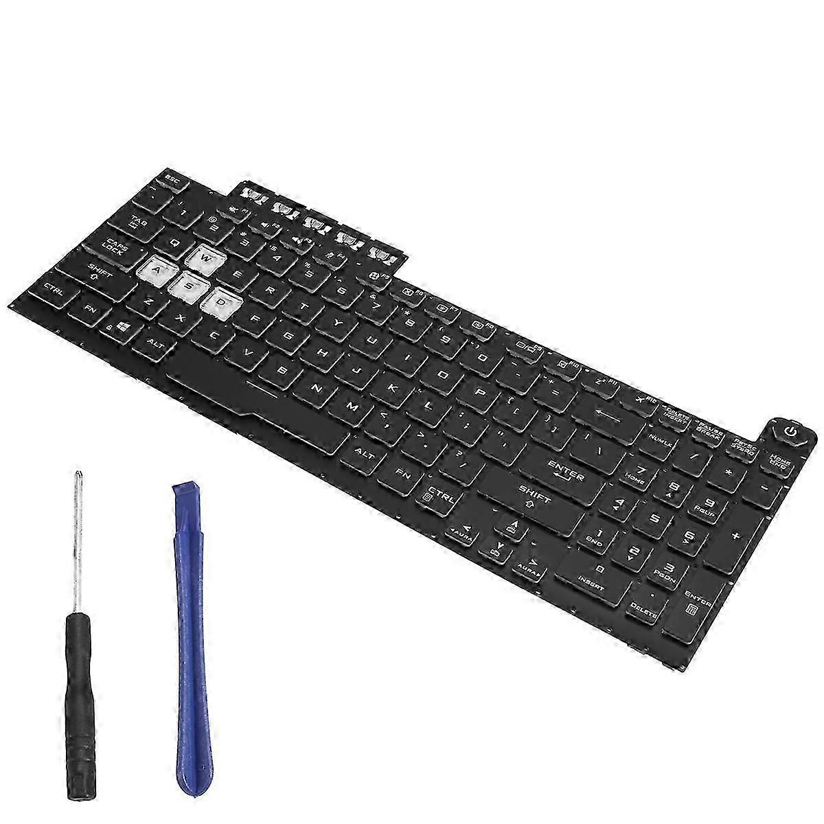New Replacement Keyboard for TUF Gaming FX506, FX506II, FA506, FX706, FA706 with Backlit Feature
