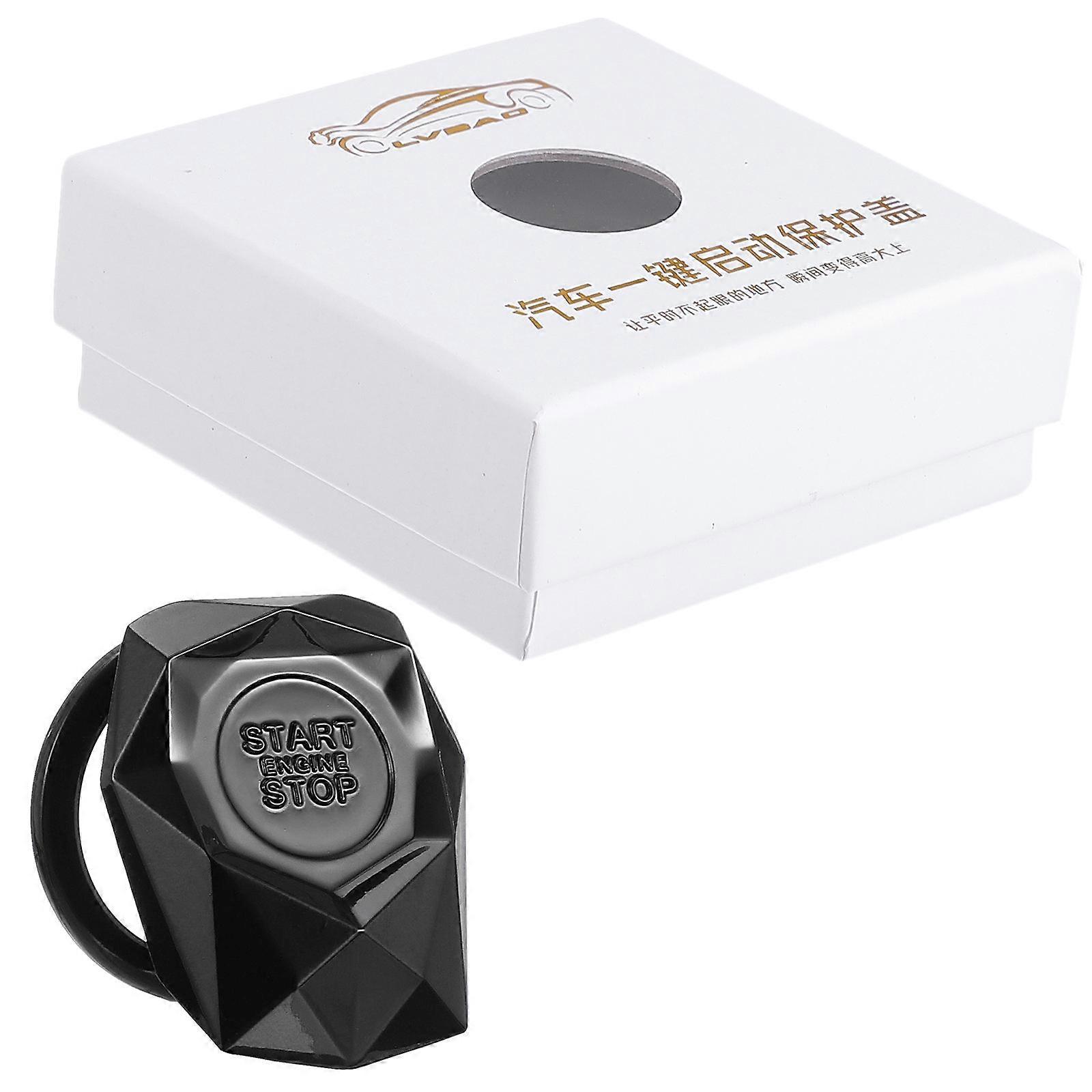 Car Start Button Cover for Engine Protection with Push Button Cap