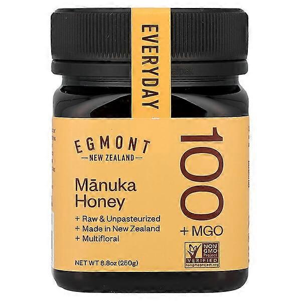 Egmont Honey, Manuka Honey, Raw & Unpasteurized, MGO 100+, 8.8 oz (250 g)