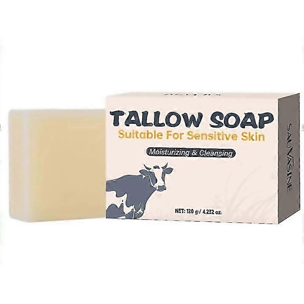 For Beef Tallow Soap Bar All Natural Grass Fed Tallow Soap Moisturizing Face Body Wash Great For Ecz