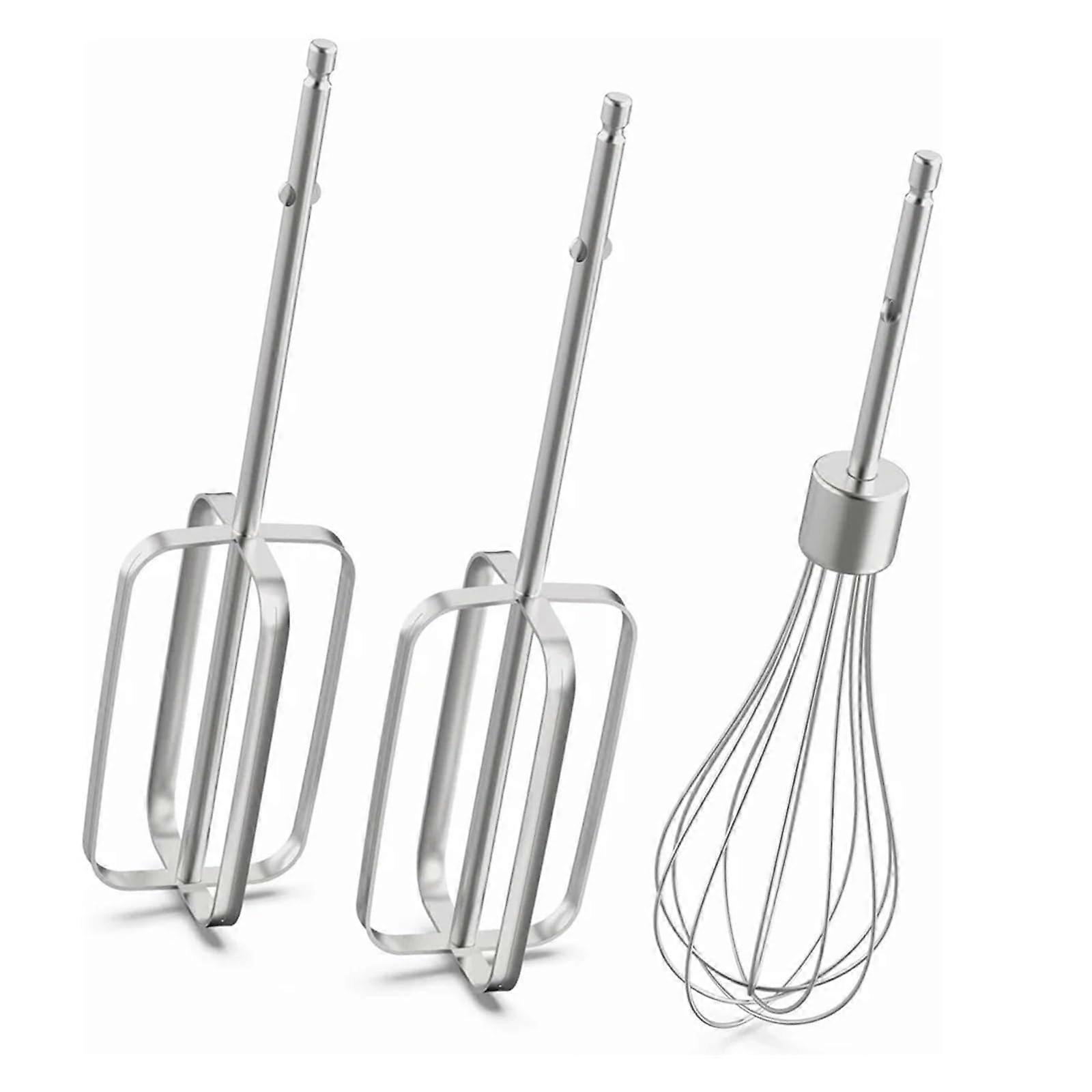 Hand Mixer Beaters Compatible With Stand Mixer 62682RZ 62692 64699 Stainless Steel Egg Whisk Attachment AntiSplash