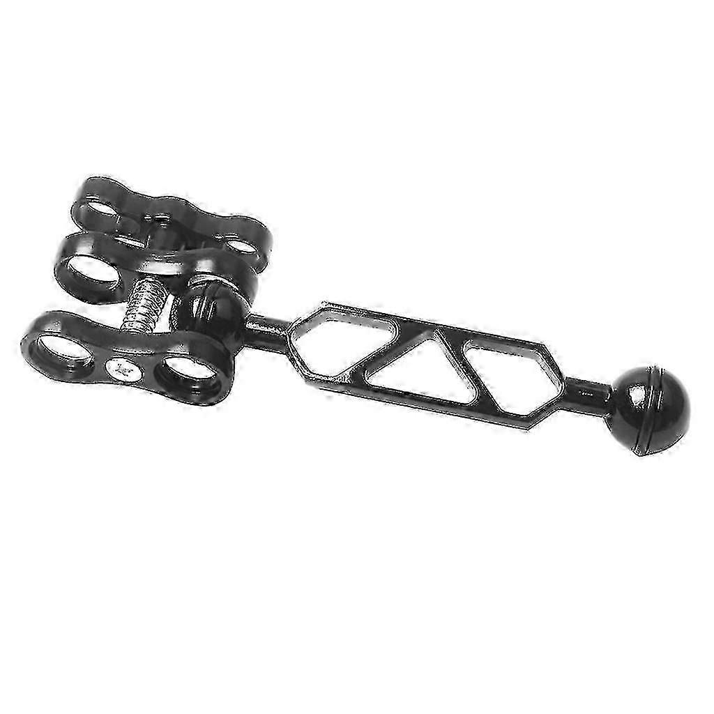Underwater Camera Mount with Dual Ball Joint Clamp for Diving Light miao4