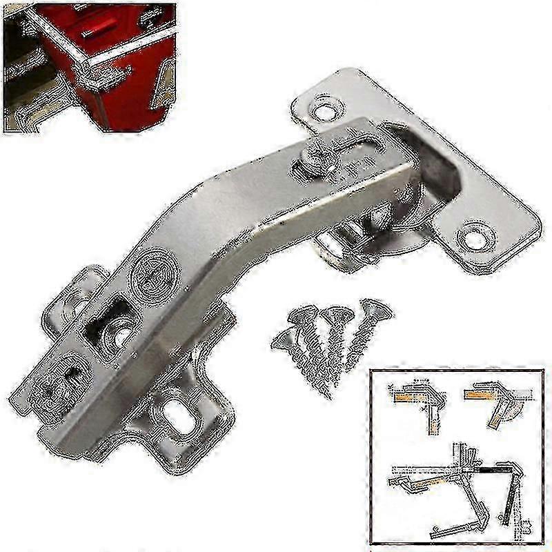 Degree Angle Folded Cabinet Door Hinges with Face Frame Soft Close Half Overlay for Kitchen Use