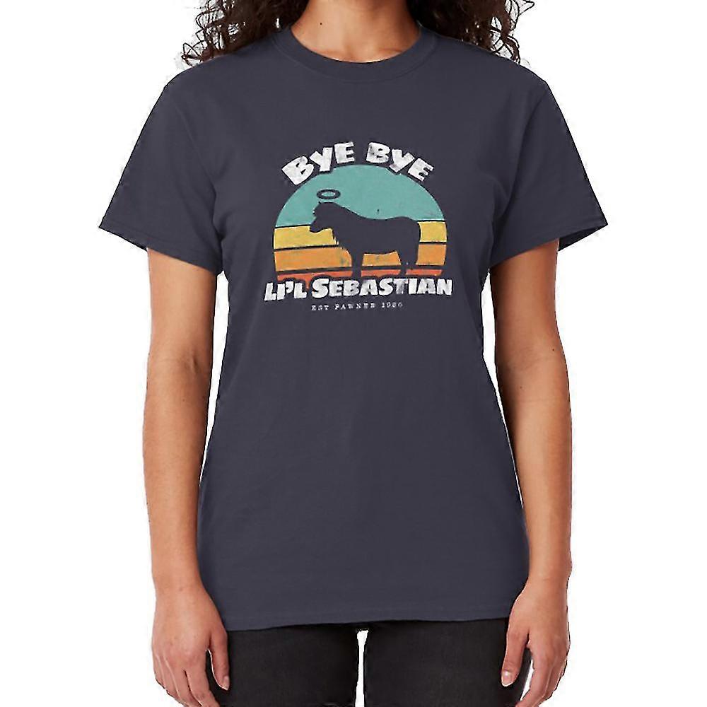 Bye Bye Li'l Sebastian ?est Pawnee 1986 tričko