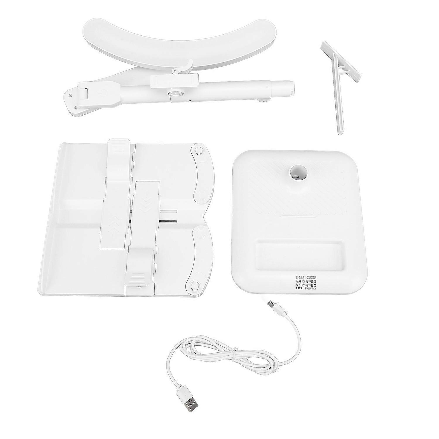 Book Stand with LED Light 4000mAh Lithium Battery Operated 3 Color Temperature Light Book Stand for 