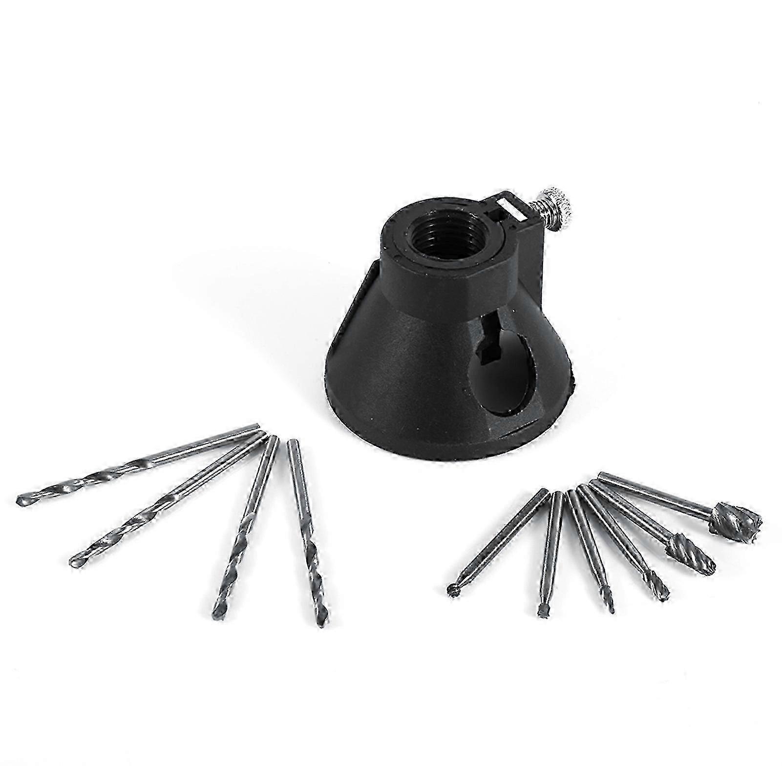 11 Pcs Drill Bits and Wood Milling Burr Set