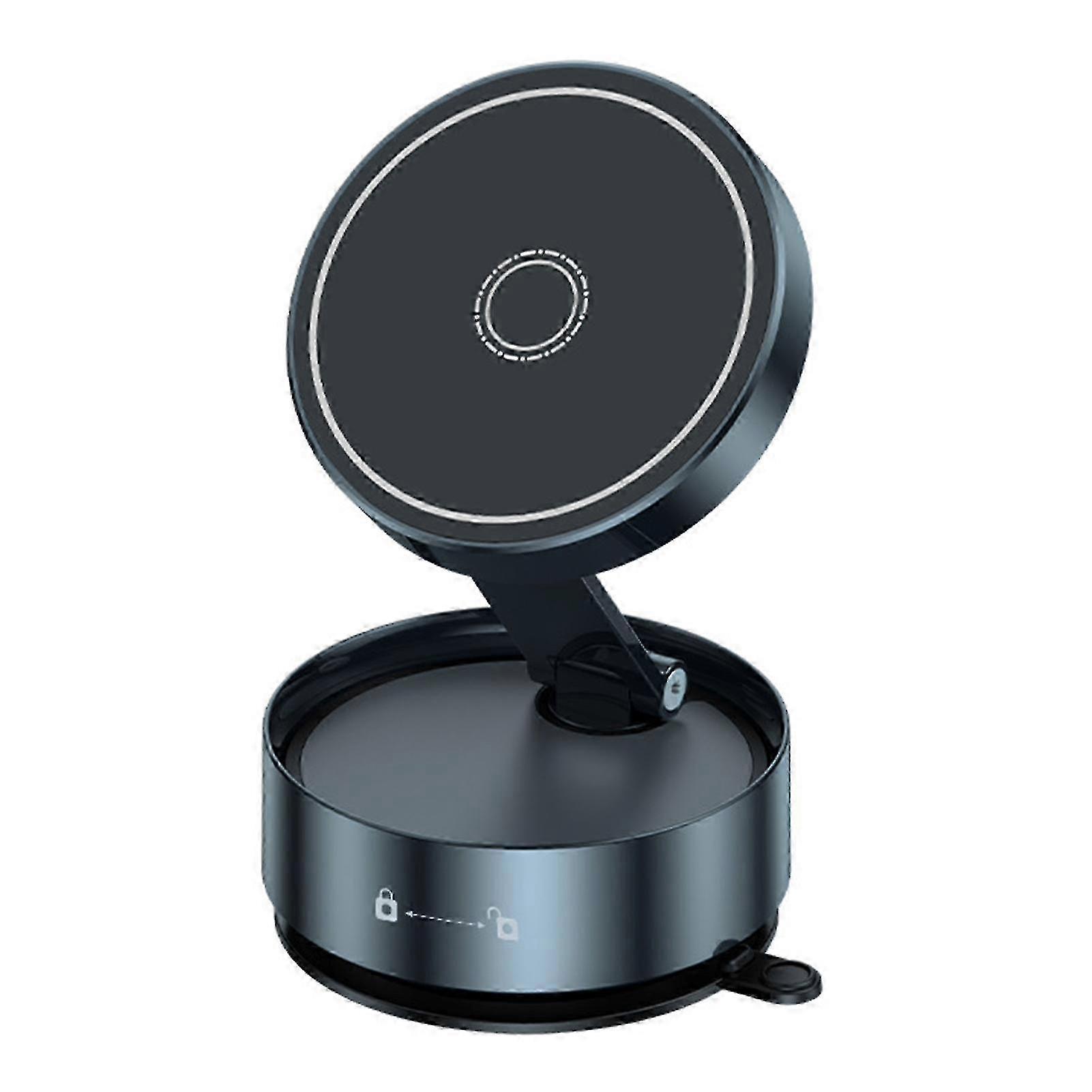 Magnetic Car Suction Phone Holder 360° Rotating Suction Cup Phone Stand for Navigation Driving