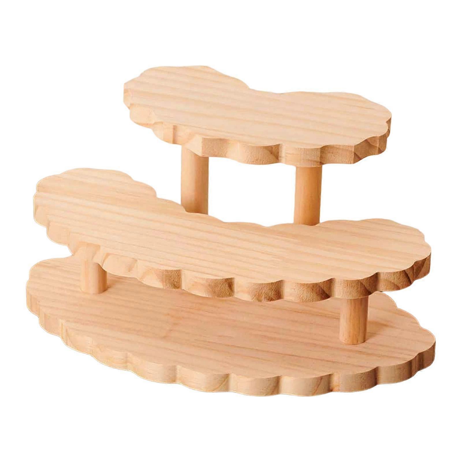 Action Figures Display Stand Wooden Display Riser Countertop Home Decor