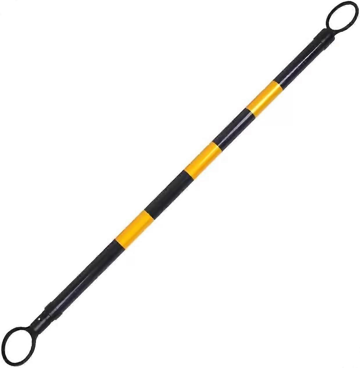 Expandable Traffic Cone Bars Road Cone Connecting Pole With Reflective Film Style 1 15Piece Set