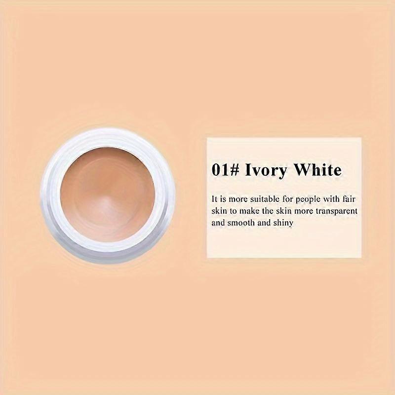 High Coverage Concealer Cream Moisturizing Waterproof Lasting Invisible Pores Dark Spots Dark Circles Foundation Cream Cosmetic