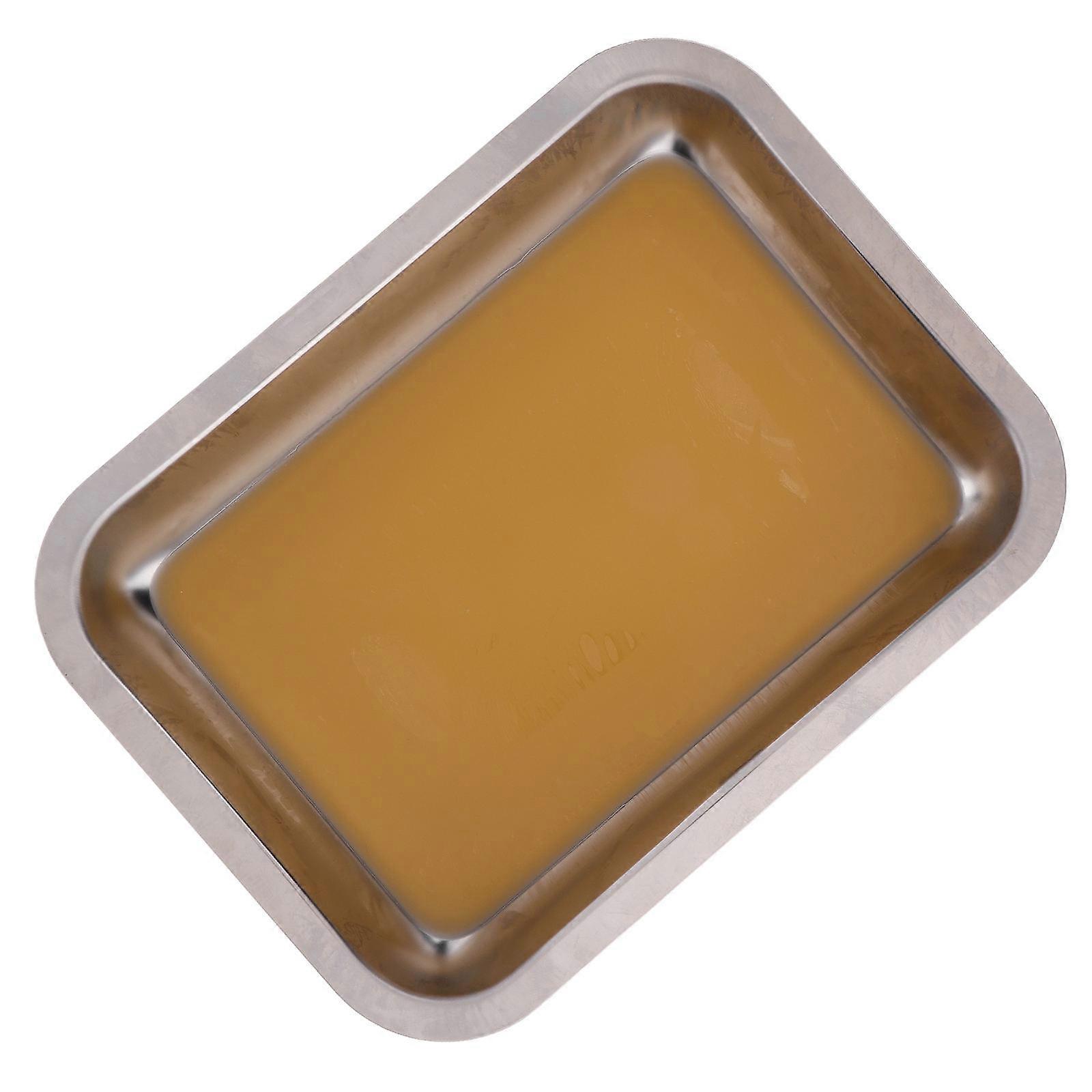 Multi-Functional Dissection Plate Crafted From Stainless Steel Designed For Classroom Teaching And Scientific Research 26X19X3CM 1Pack