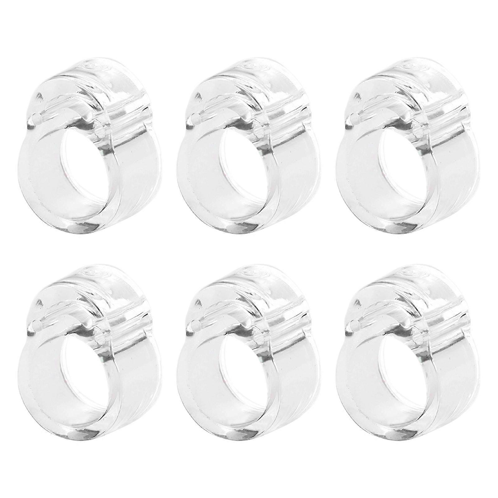 Quiet Door Bumpers Nonslip Handle Protectors Prevents Wall Damage In Multiple Room Easy Application  Transparent color