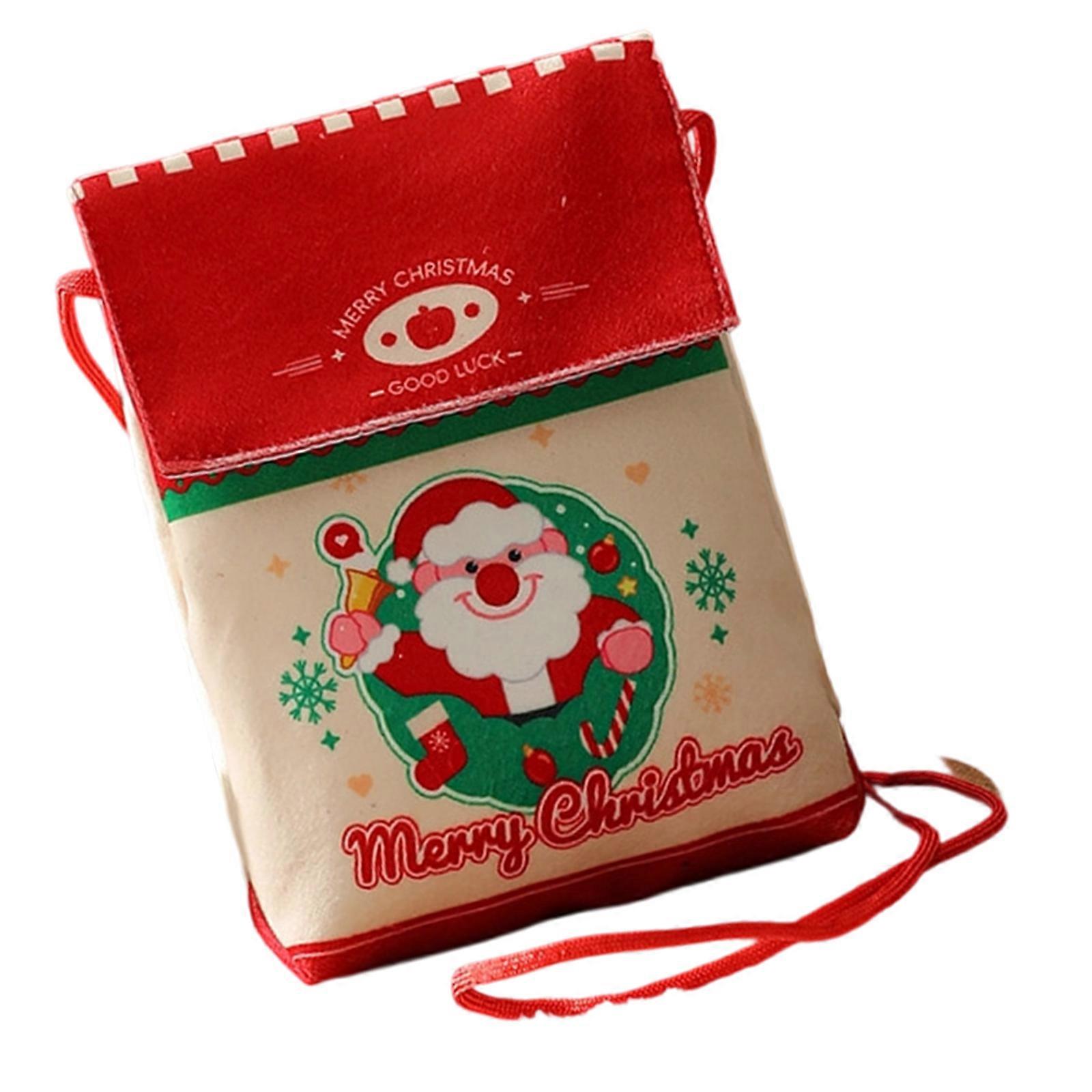 Premium Velvet Drawstring Fruit Bag Christmas Gift Bag Practical Polyester Fabric Multicolor