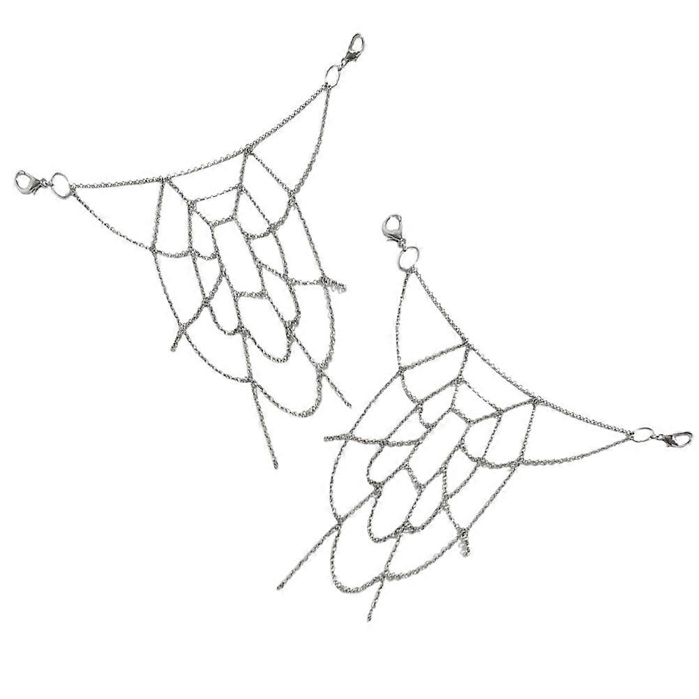 Decorative Pants Chain In Gothic Style Perfect For The Occasions Of Parties And Performances 2Pcs