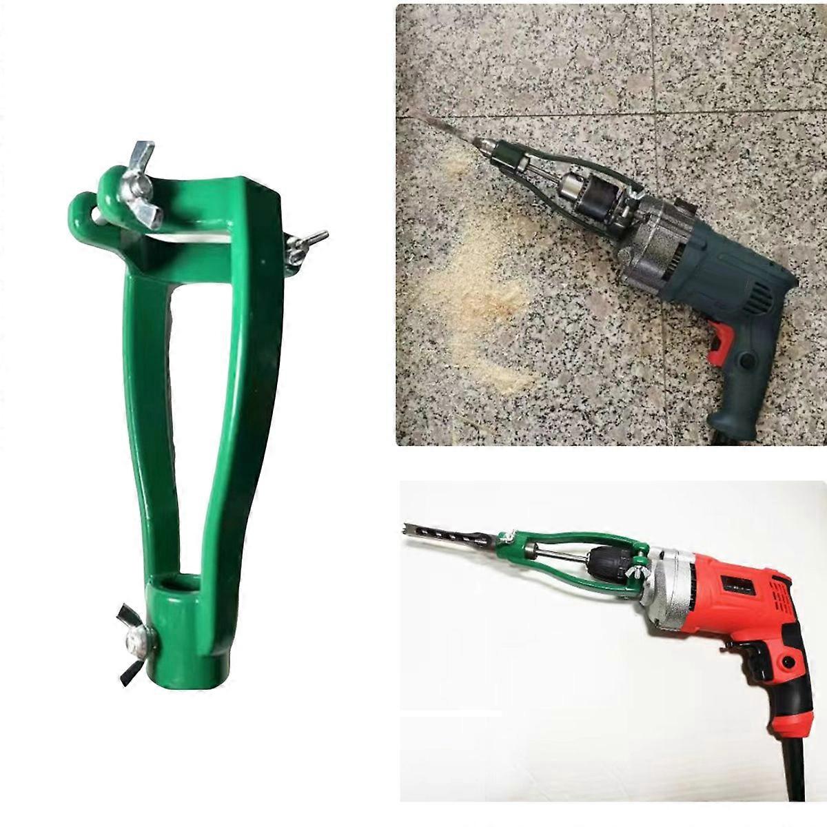 Square Hole Drill Bit Adapter Fixing Bracket for Drill Machine Accessory Bench Drill or Hand Drill