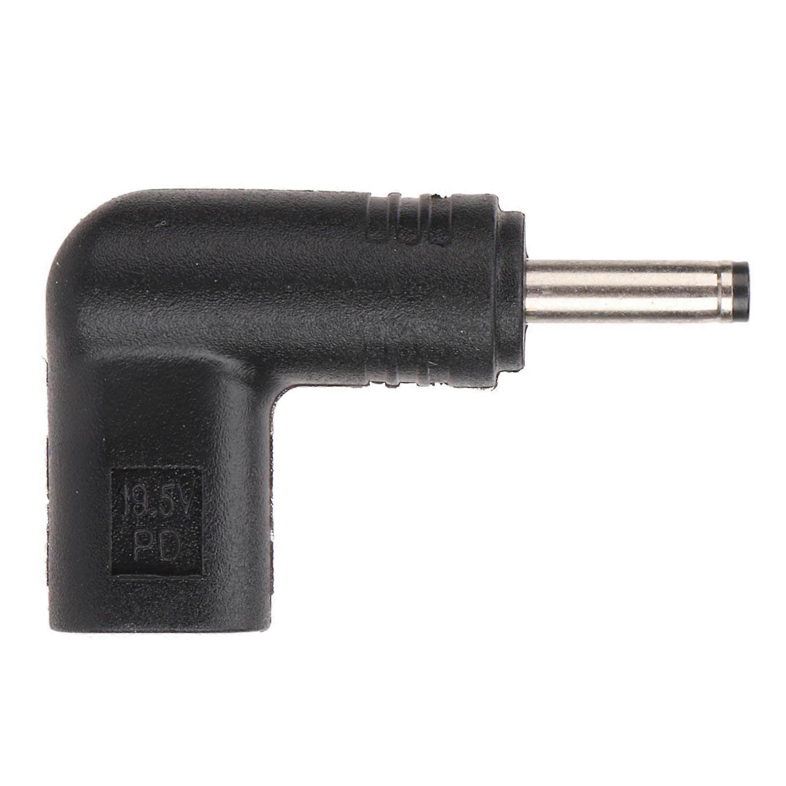 Type C Female to 3.5x1.35mm Adapter Support Up to 100W Type C PD Fast Charging Converter Adapter for Laptop