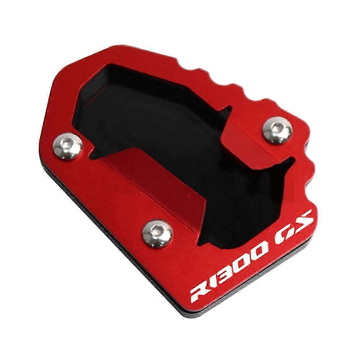 Motorcycle Kickstand Extension Foot Pad Support For BMW Red