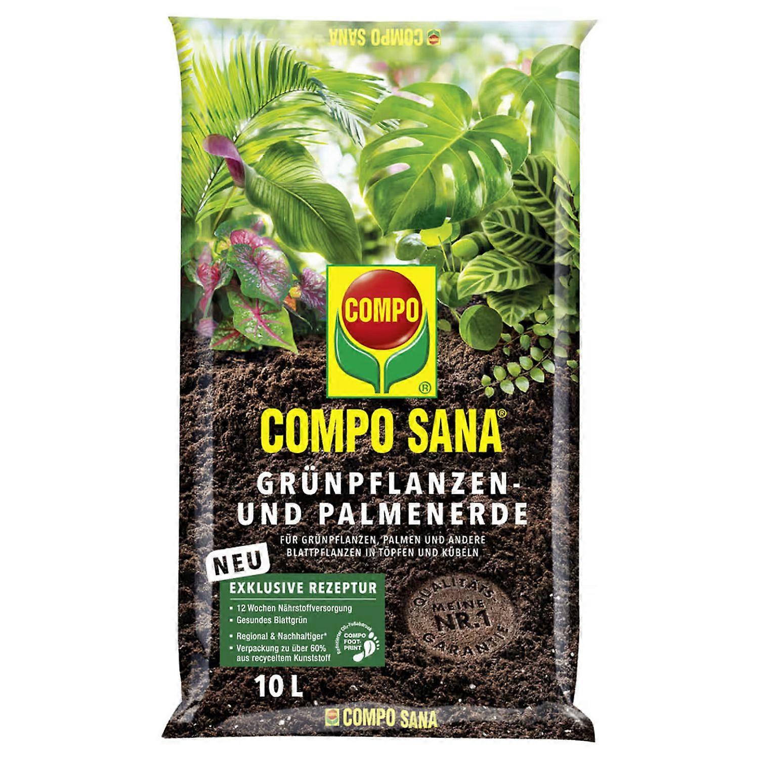 COMPO SANA® Green Plant and Palm Soil, 10 liters