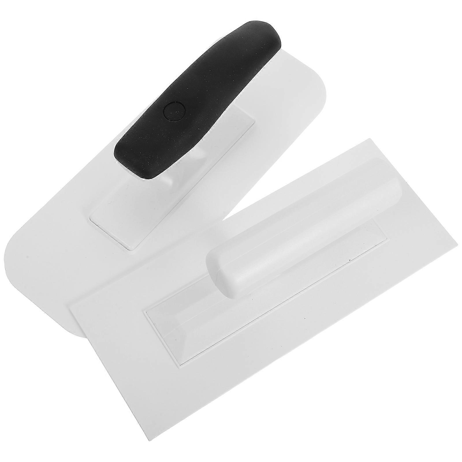 Plastic Finishing Trowel for Flat Edge Wall Finishing 2Pcs Kit
