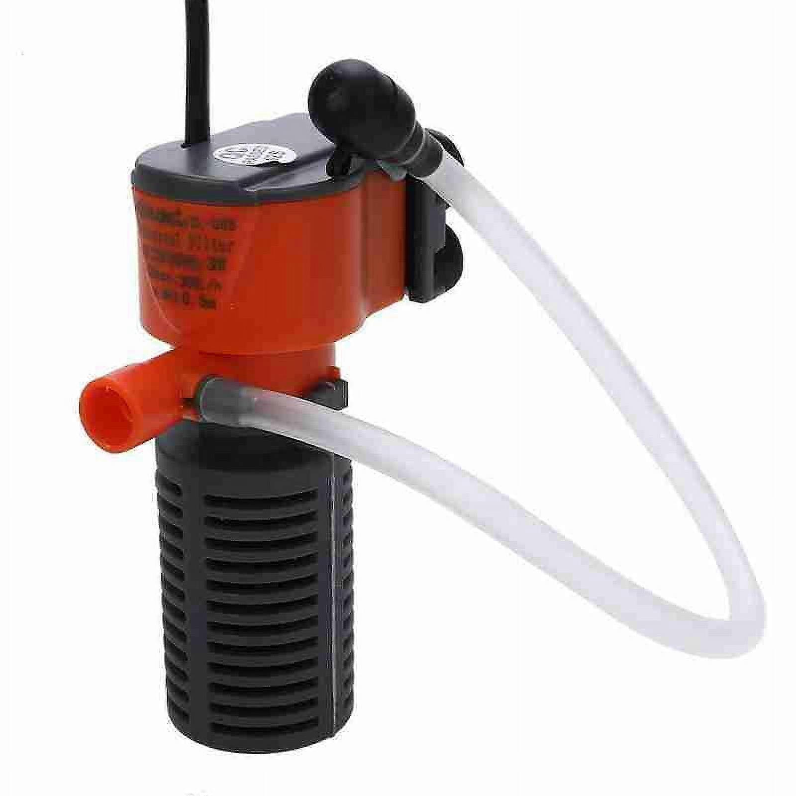 3 in 1 Aquarium Filter Submersible Oxygen Internal Fish Tank Water✨ Pumps T4Y7