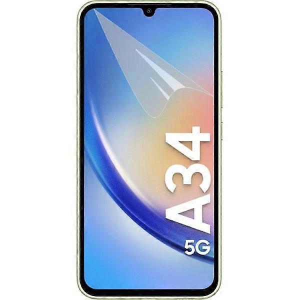 2-Pack compatible with Samsung Galaxy A34 Screen Protector - Ultra Thin Transparent