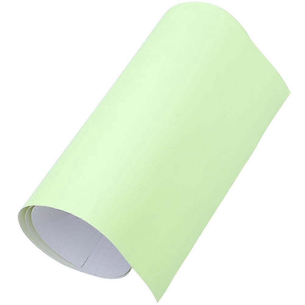 Luminous Adhesive Decal 4Pcs For Safety Warning Low-light Environments Light Green Glow In The Dark