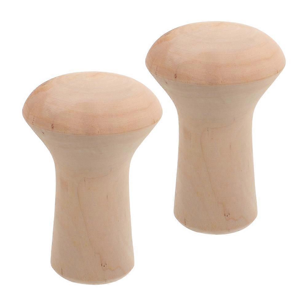 Pottery Sculpturing Molds Wooden Tool for Clay Modeling 2Pcs