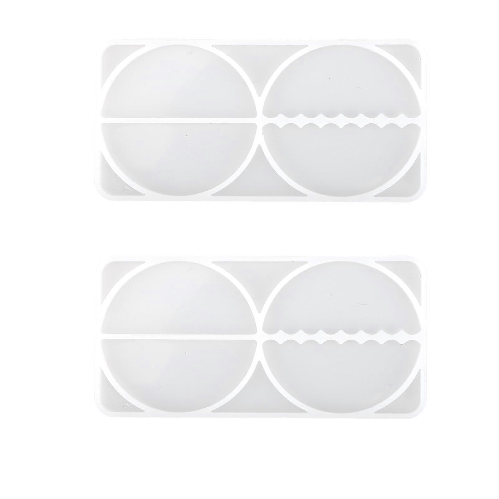 2pcs Name Plate Resin Mold Set with 30pcs Accessories, DIY  Silicone Tag for Owala Bottles 24oz 32oz 40oz