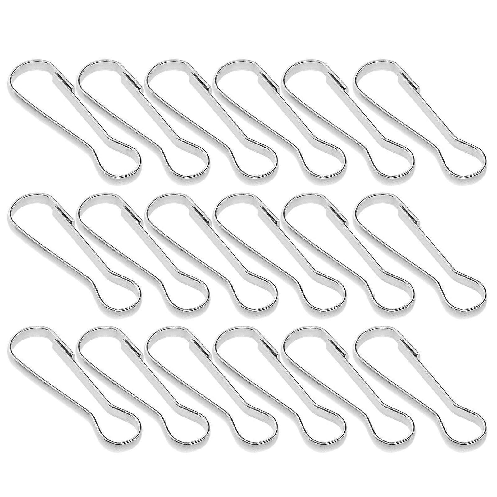 Stainless Steel Snap Hooks for DIY Crafts Durable and Versatile Keychain Metal Spring Clasp 40mm Silver