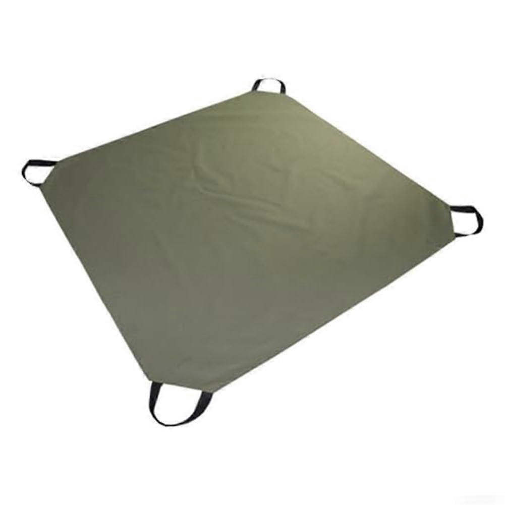Garden Leaf Bag Heavy Duty Waterproof Tarpaulin with Large Capacity and Reinforced Handles