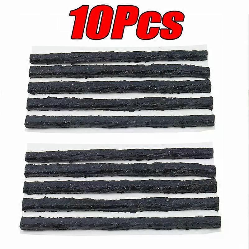 5-50Pcs Car Tire Repair Tool Kit with Rubber Strip Tubeless Tyre Puncture Studding Plug Motorcycle Truck Vacuum Tire Repair Tool