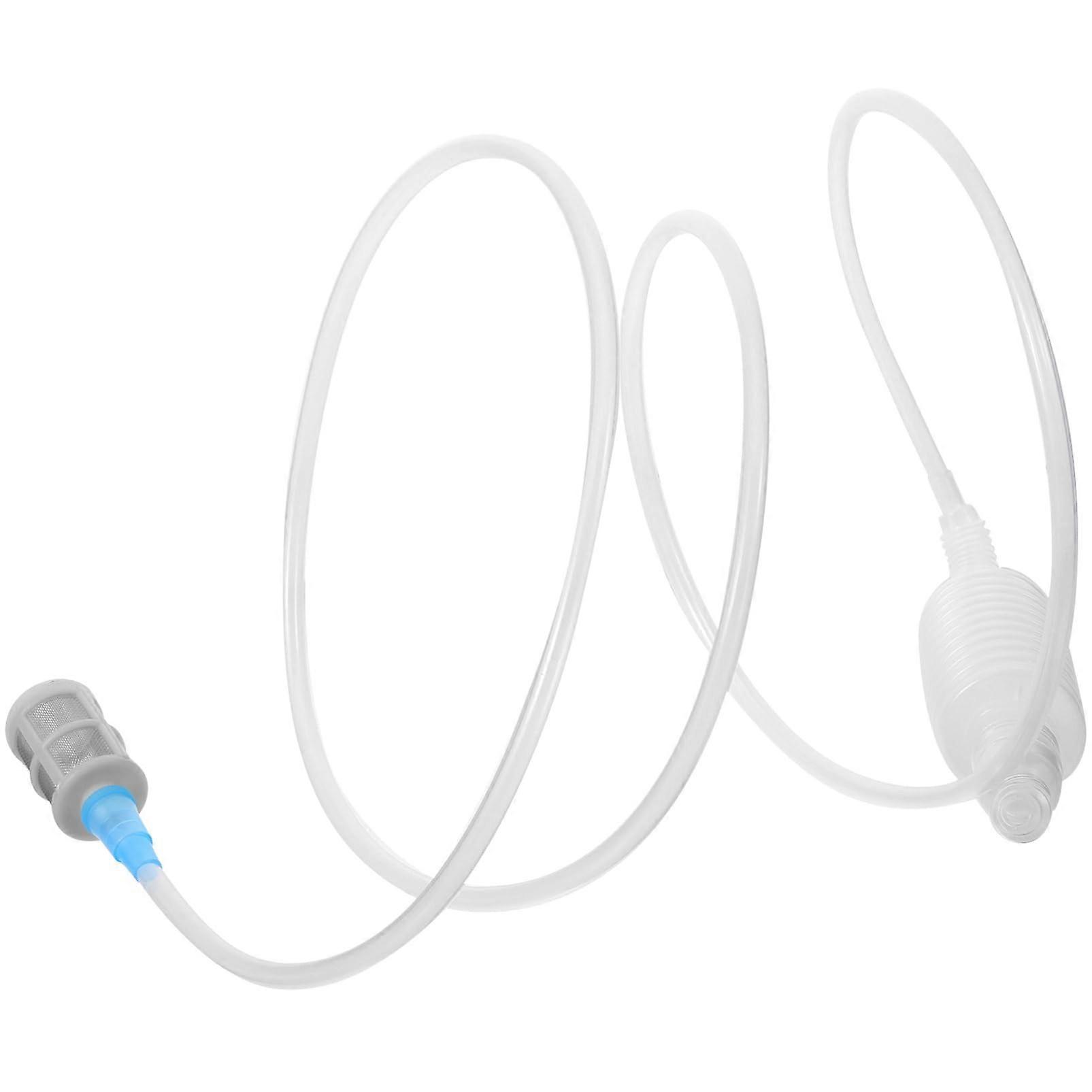 Wine Siphon Hose with Pump Ball Easy Control for Home Brewing NoSpill Liquid Transfer 1.8m