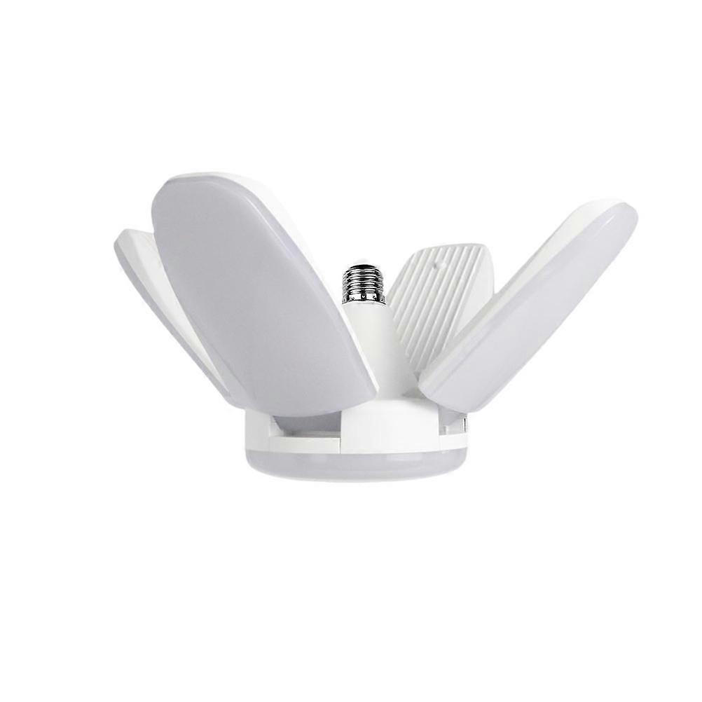 Fan Light Foldable Corn LED Bulbs White for Lighting Use 2Pcs