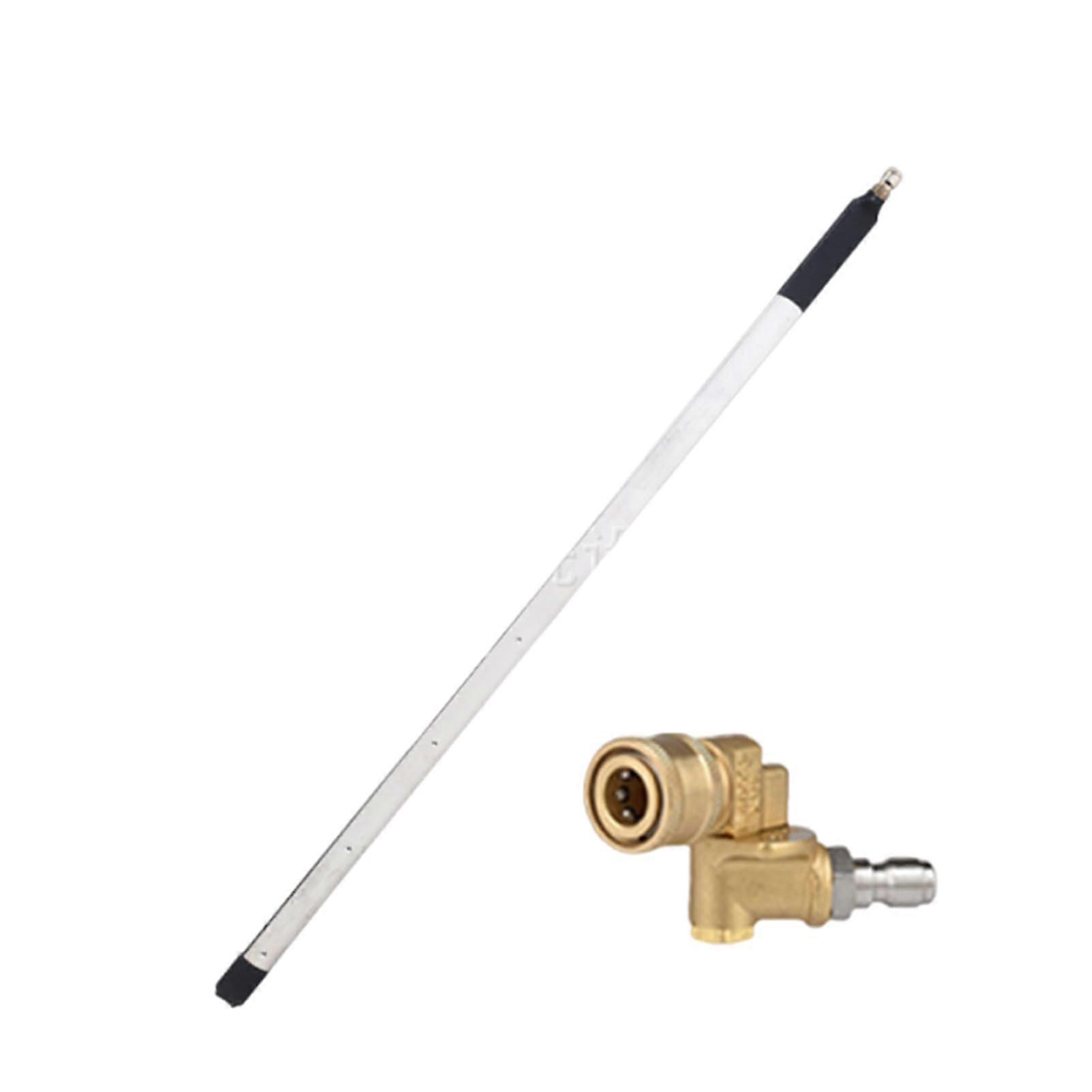 2pcs Pressure Washer Wand with 2 in 1 MultiAngle Design for Radiator and Gutter Cleaning
