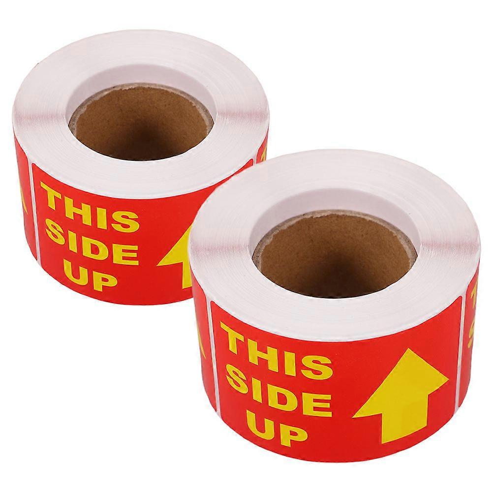 Fragile Stickers 6 Rolls for Moving Boxes with Durable Adhesive