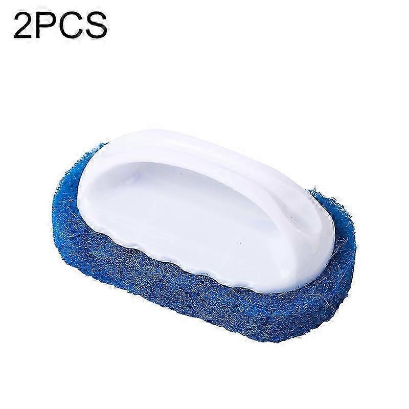 26-27 2pcs Decontamination Sponge Hard Bottom Cleaning Brushes
